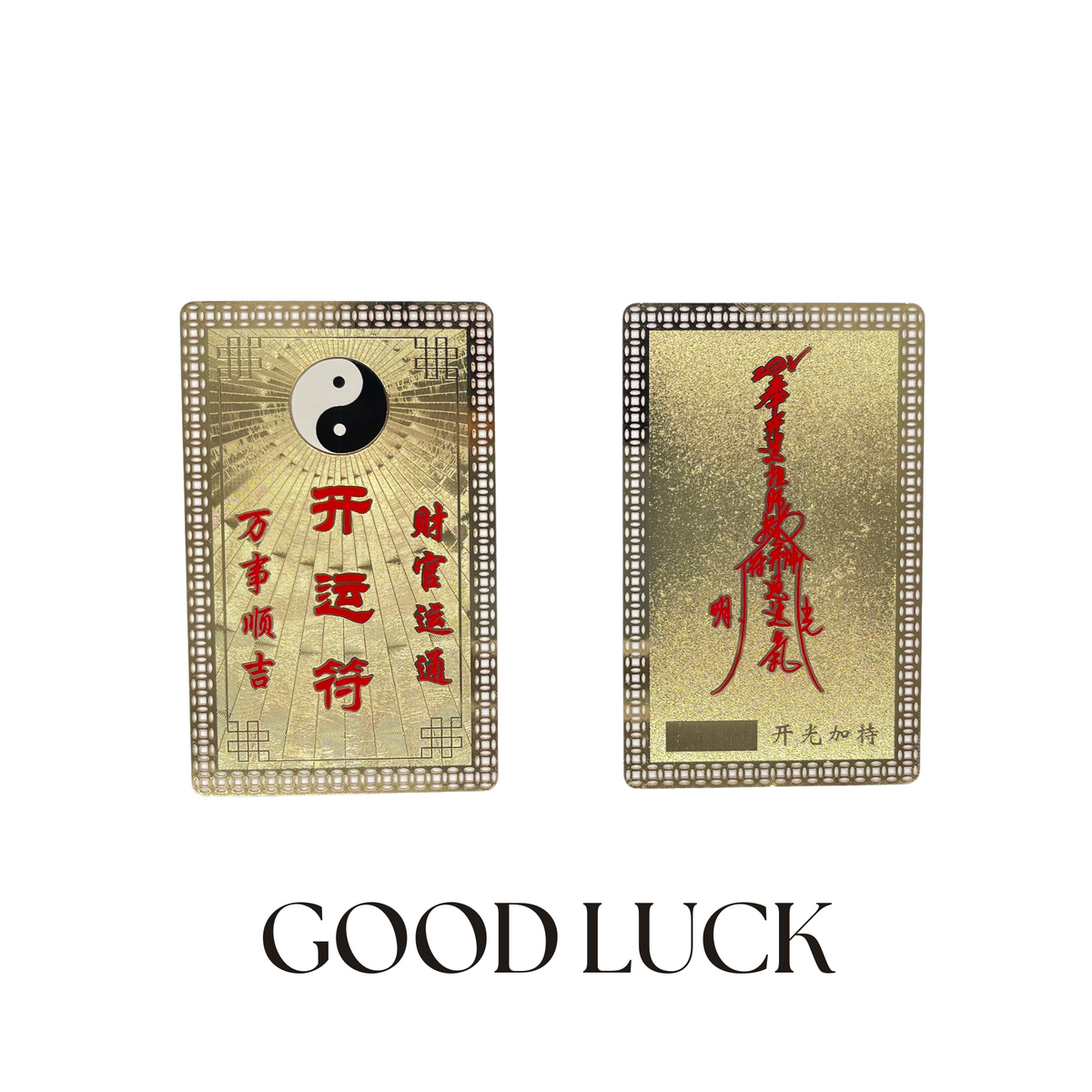 Feng Shui Talisman Card