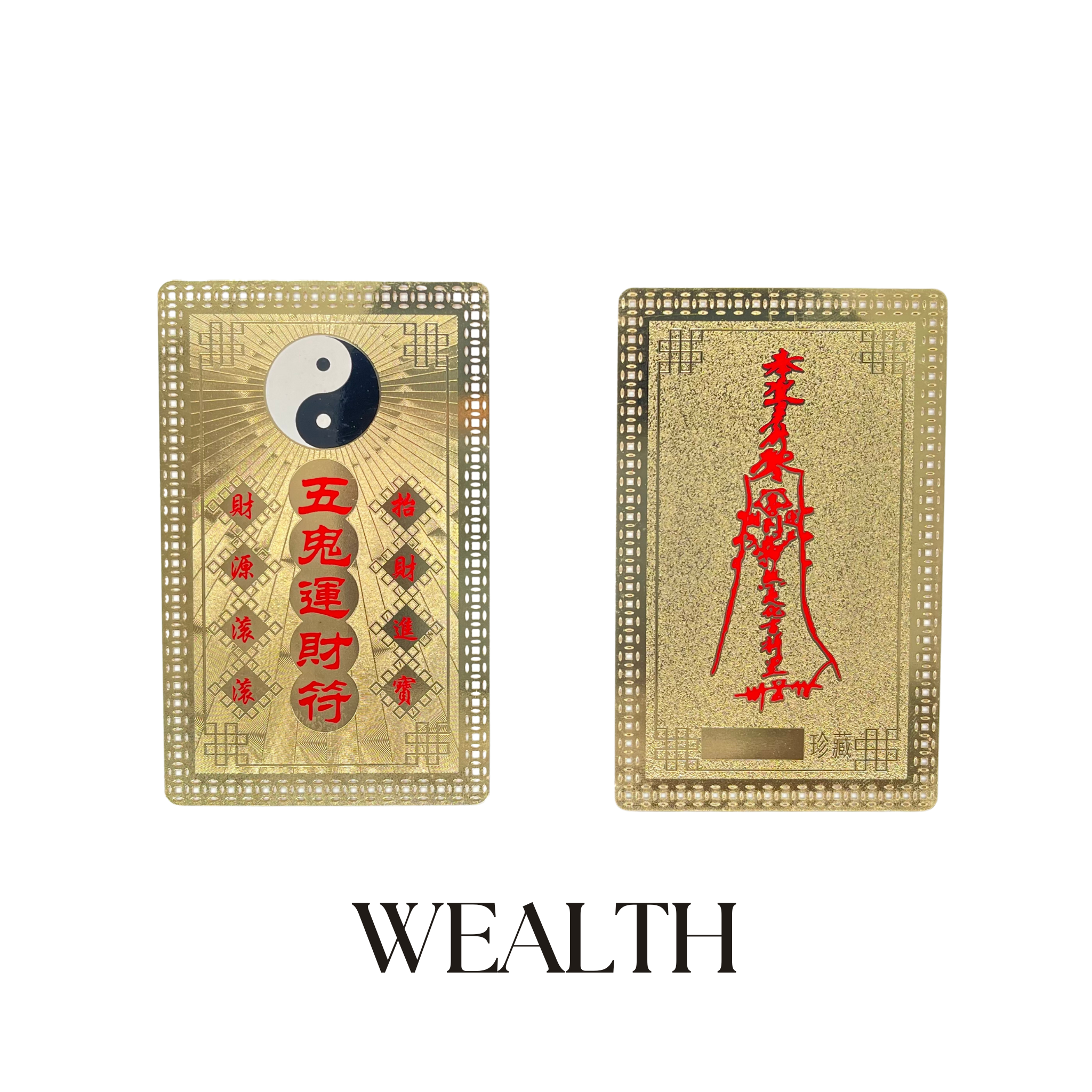 Feng Shui Talisman Card