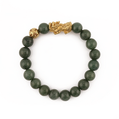 Mini Abundance Charm | Pixiu Jade Bracelet