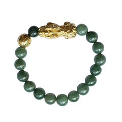 Abundance Charm | Pixiu Jade Bracelet