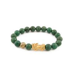 Limited Edition African Jade | Mini Pixiu Bracelet - 8mm