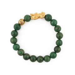 Limited Edition African Jade | Mini Pixiu Bracelet - 8mm