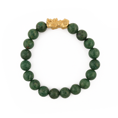 Limited Edition African Jade | Mini Pixiu Bracelet - 8mm