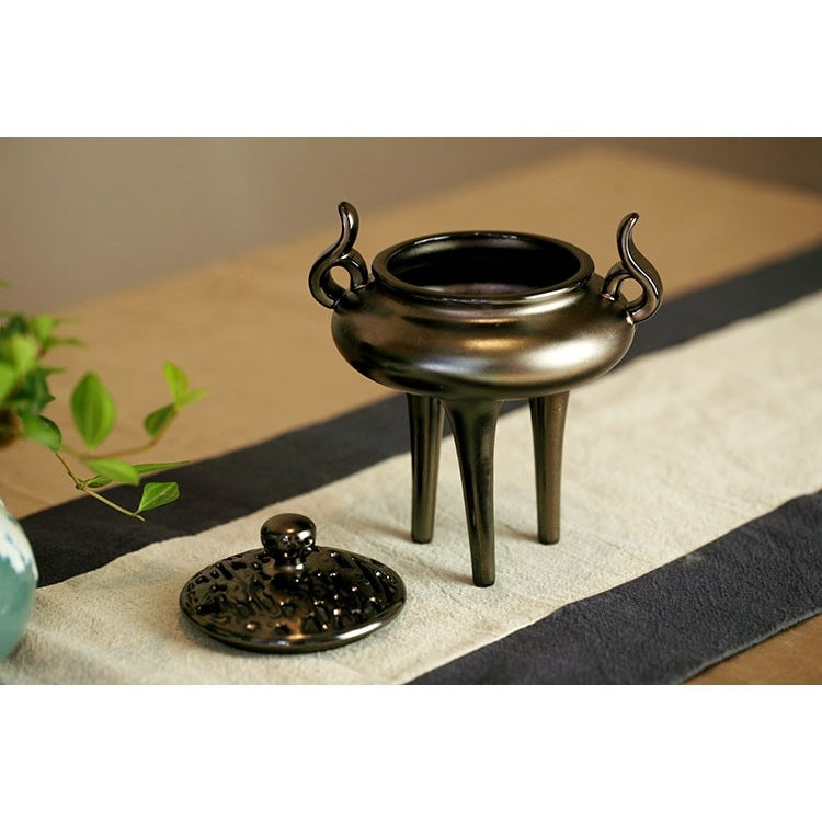 High-footed Three-legged Incense Burner Ornament