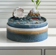 Blue Ocean Water Feature