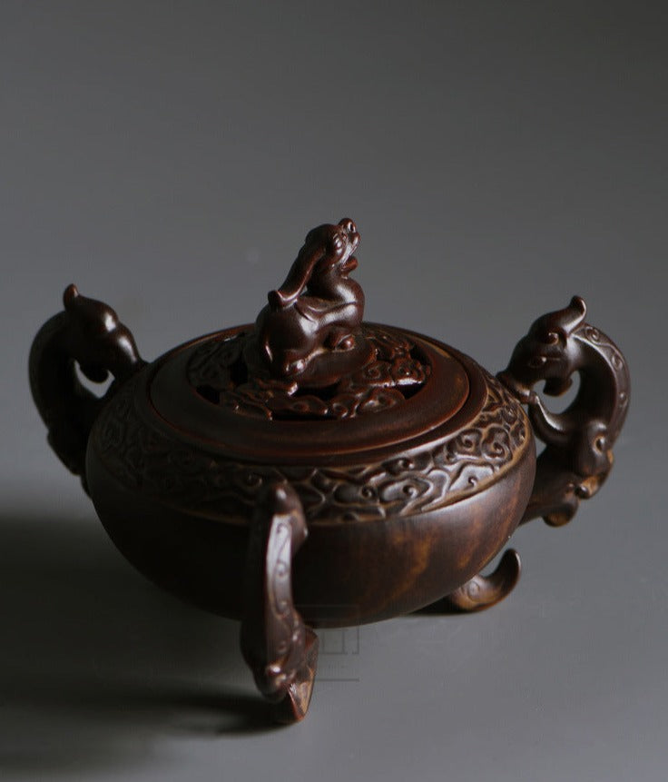 Brown Incense Burner