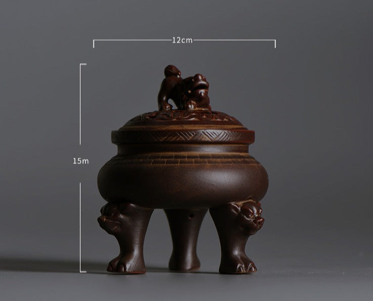 Brown Incense Burner