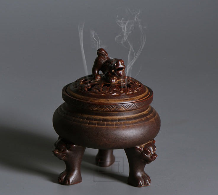 Brown Incense Burner