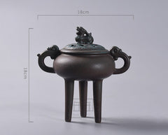 High-footed Three-legged Incense Burner Ornament