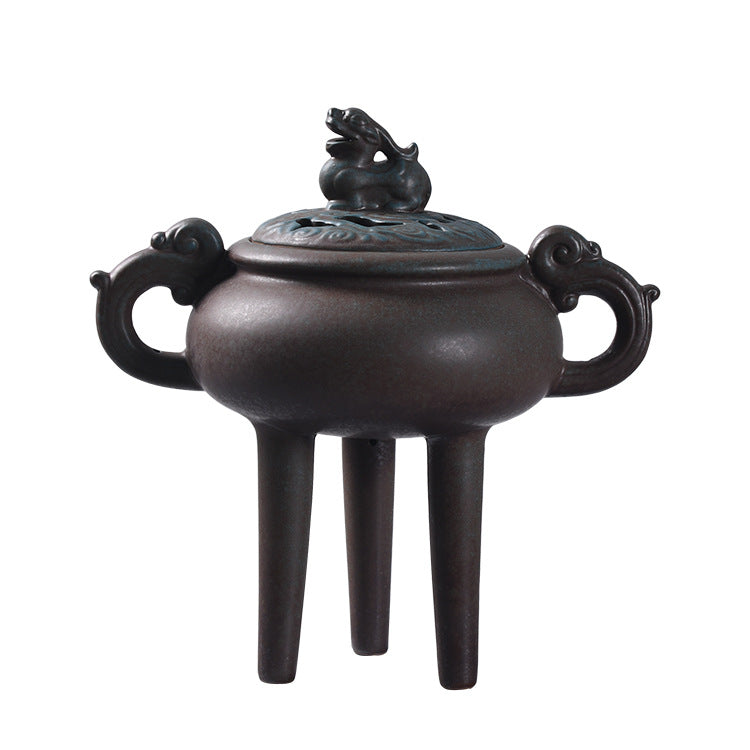 High-footed Three-legged Incense Burner Ornament