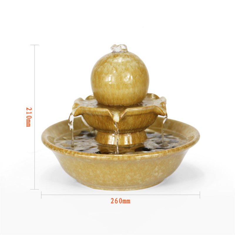 Beige Jade Water Fountain