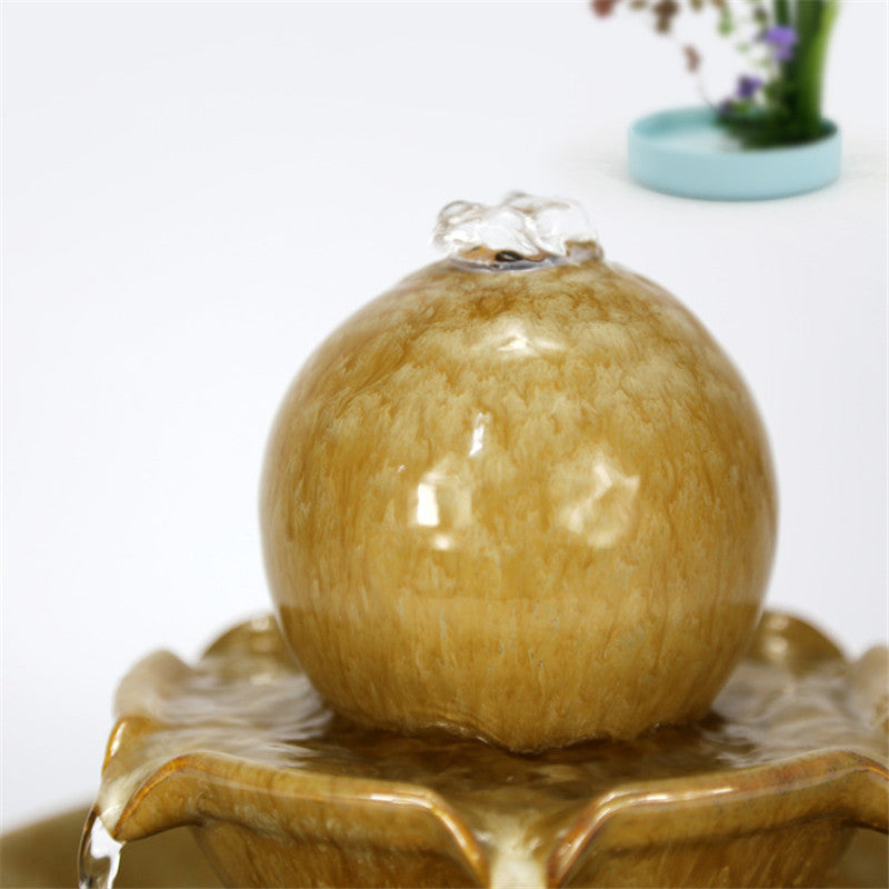 Beige Jade Water Fountain