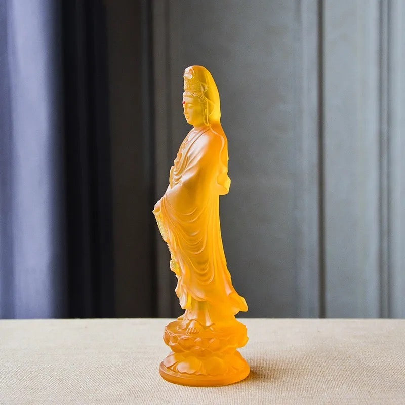 Resin Guan Yin Statue